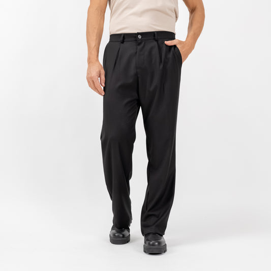 Pantalone taglio dritto - Nero