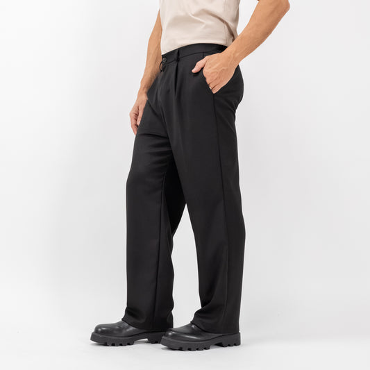 Pantalone taglio dritto - Nero