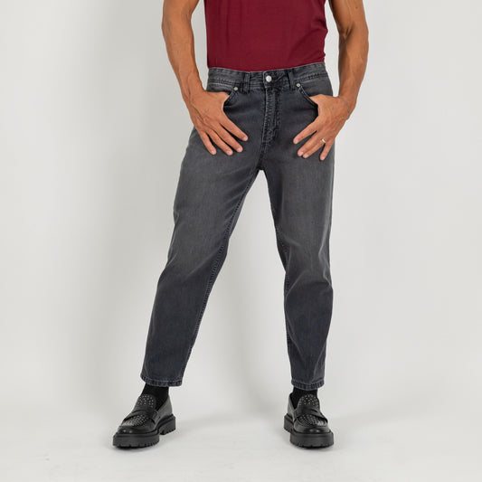 Jeans sartoriale sfumato - Nero