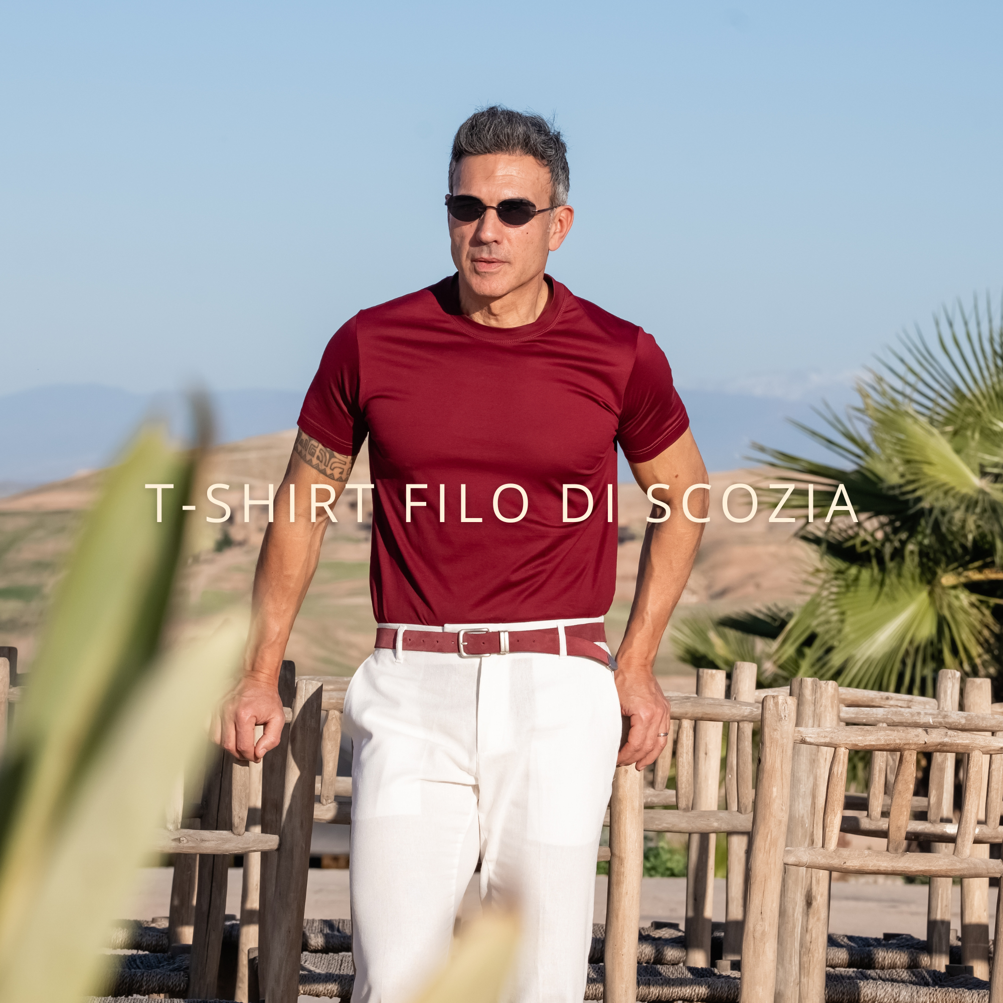 T-SHIRT FILO DI SCOZIA