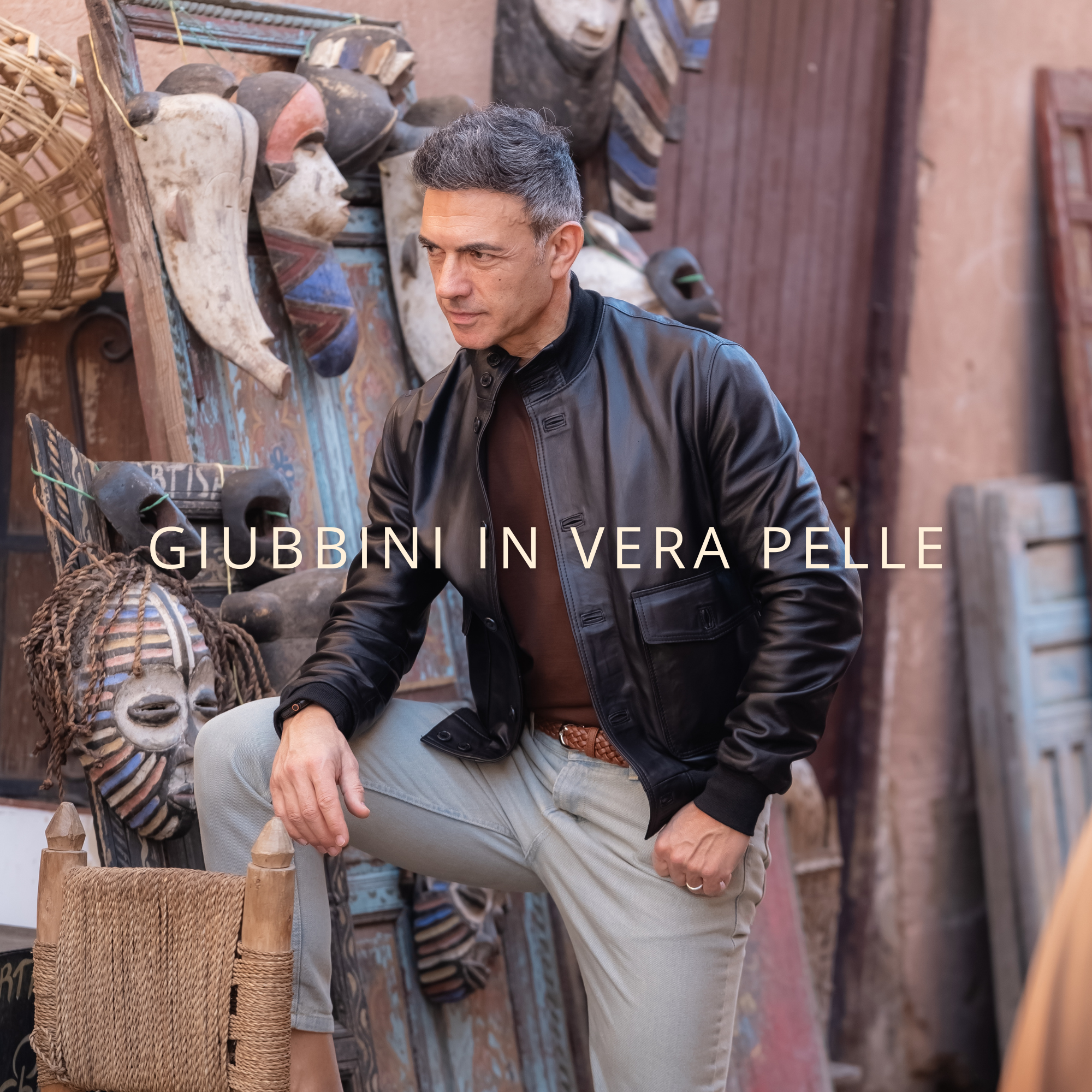 GIUBBOTTI IN VERA PELLE