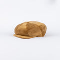 Velvet-Effect Wool Cap - Ochre