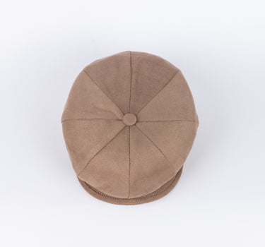Coppola in lana effetto raso - Beige