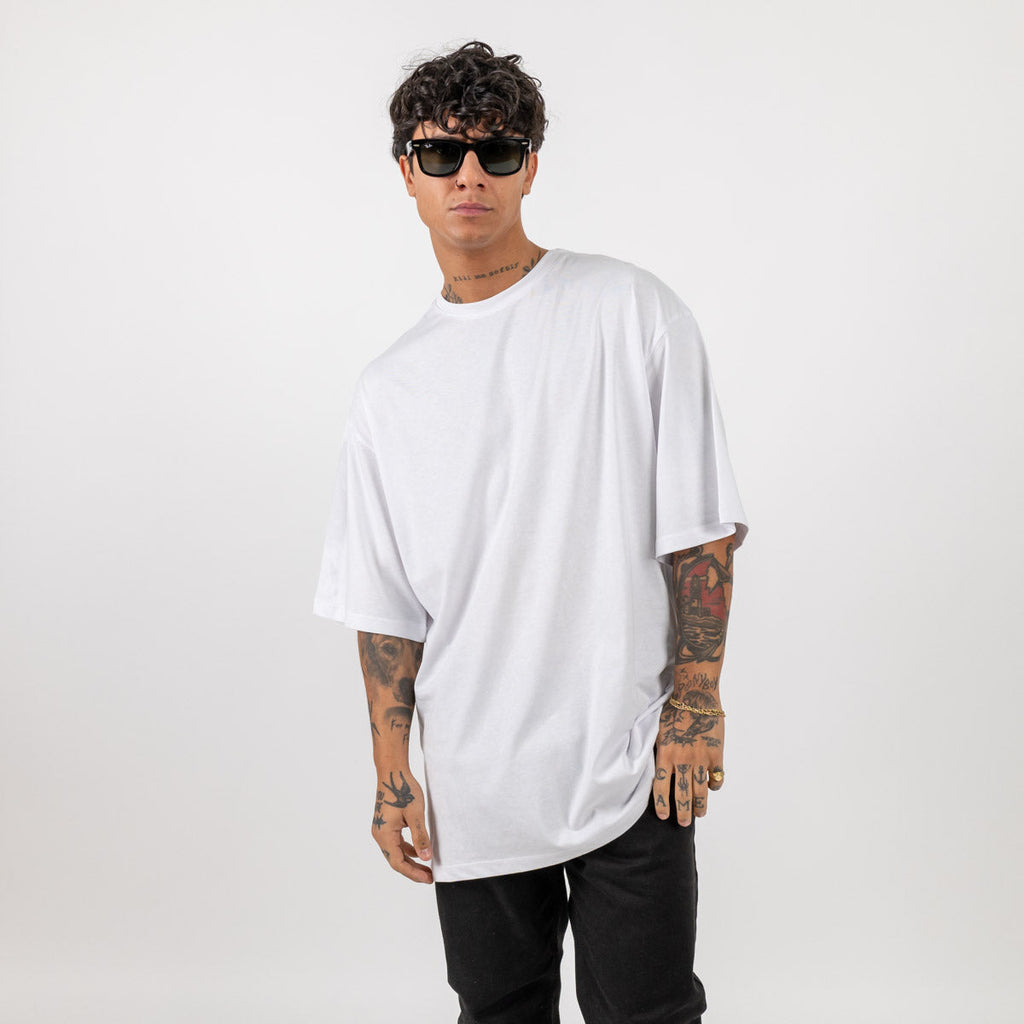 T-shirt oversize - Bianco