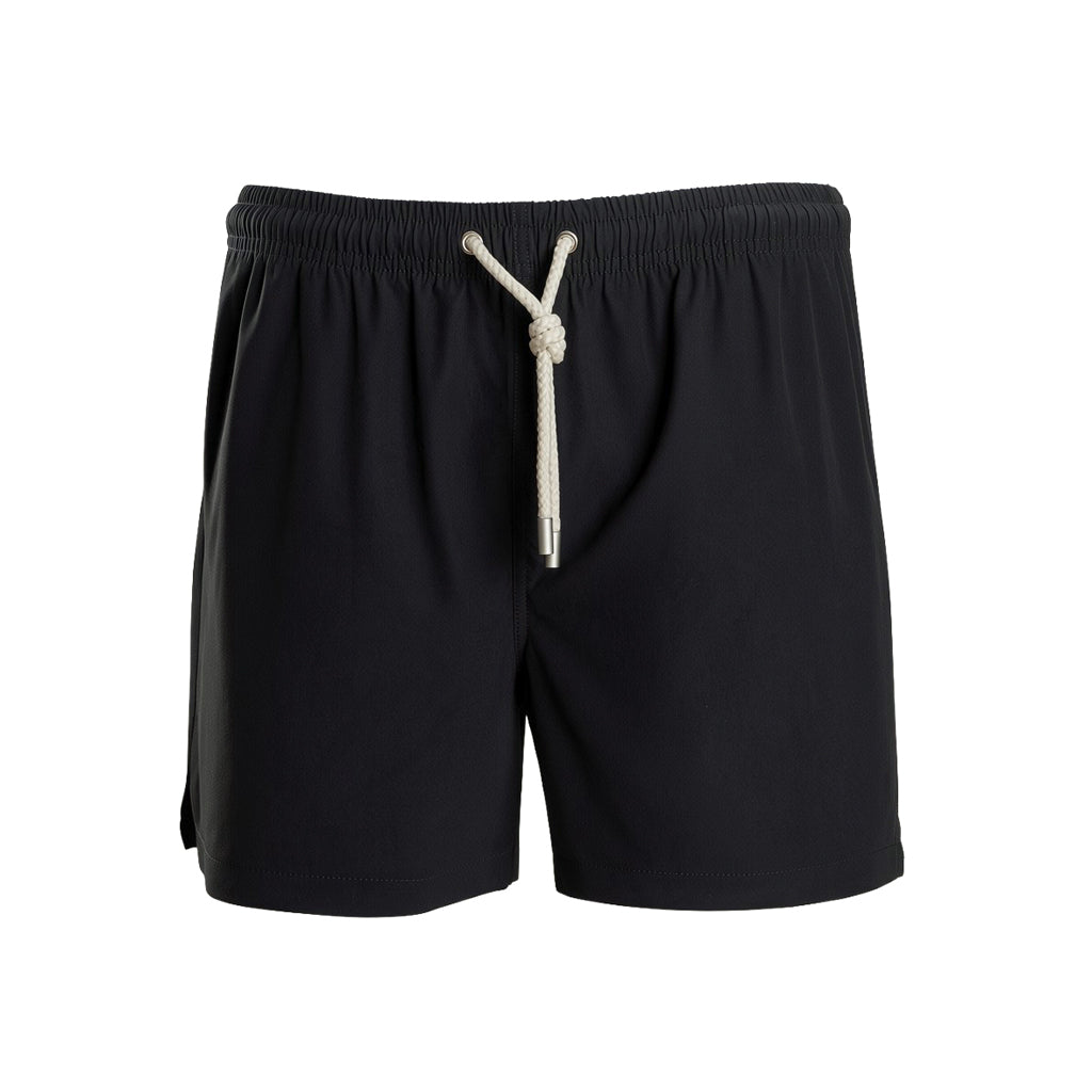 Costume boxer con lacci - Nero