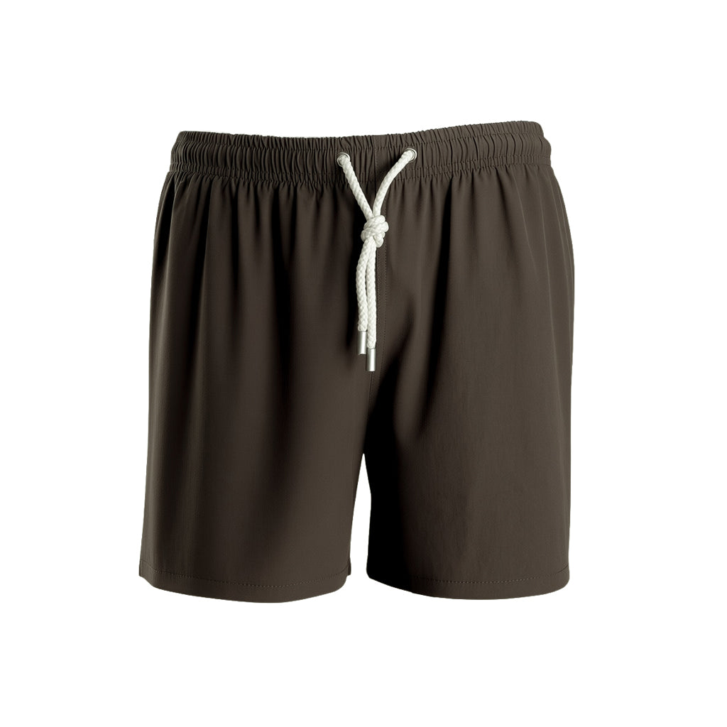 Costume boxer con lacci - Marrone