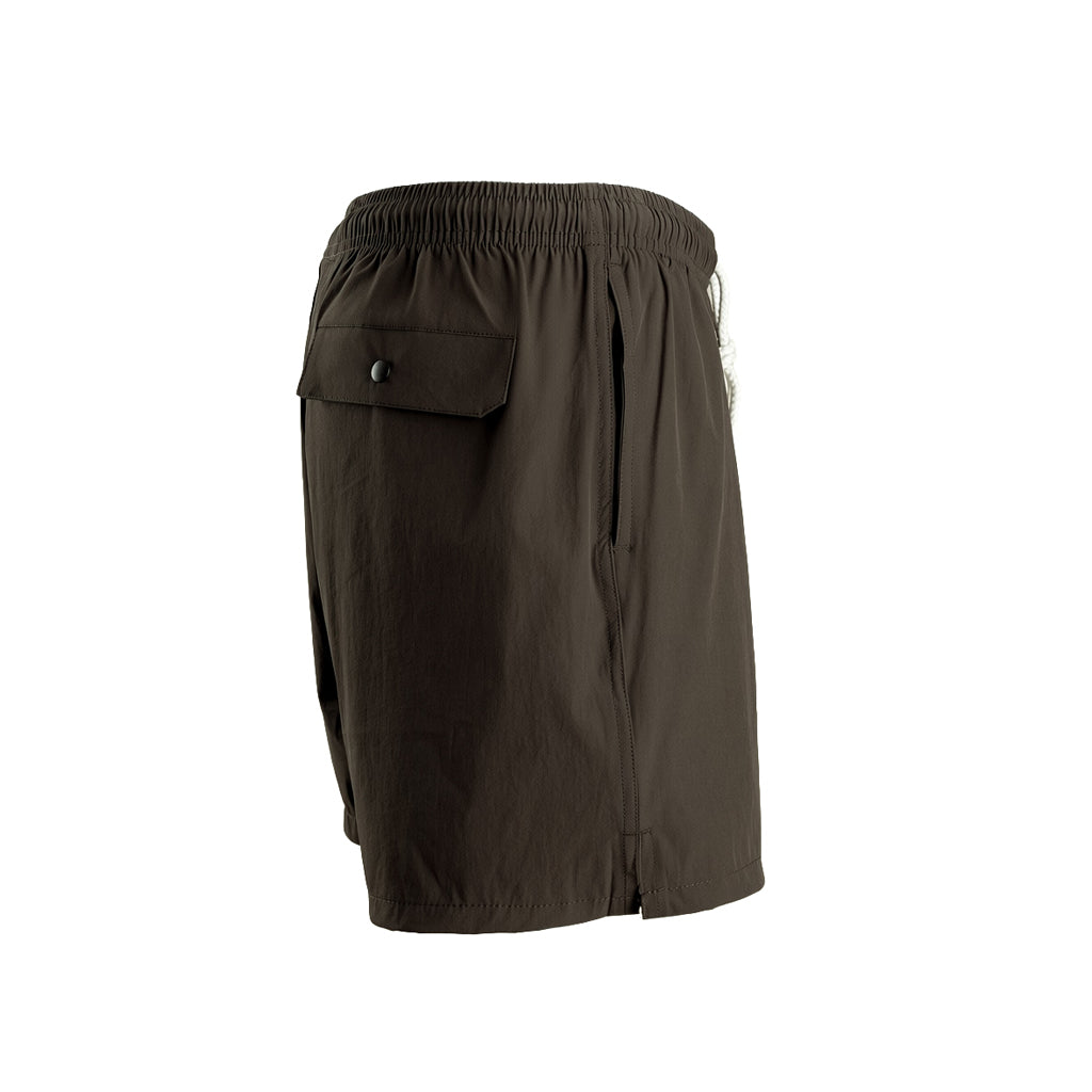 Costume boxer con lacci - Marrone