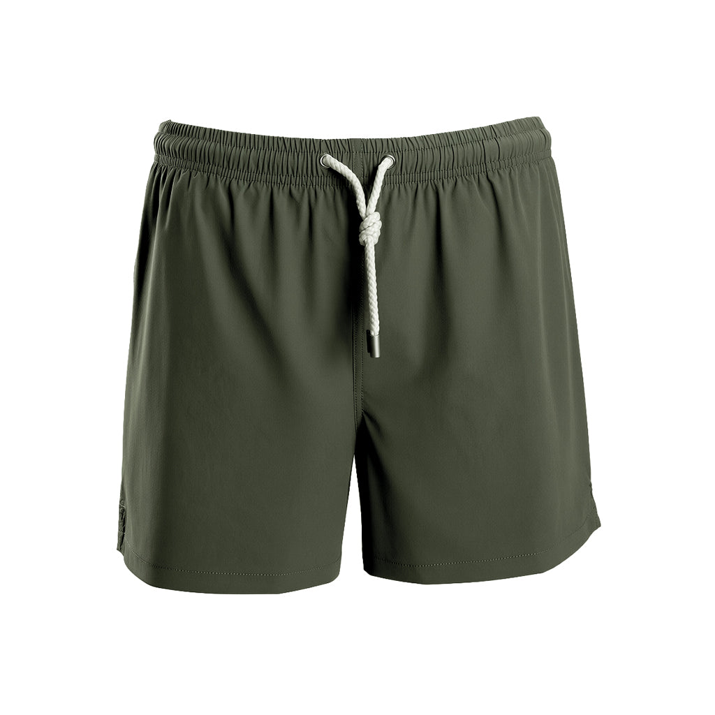 Costume boxer con lacci - Tortora