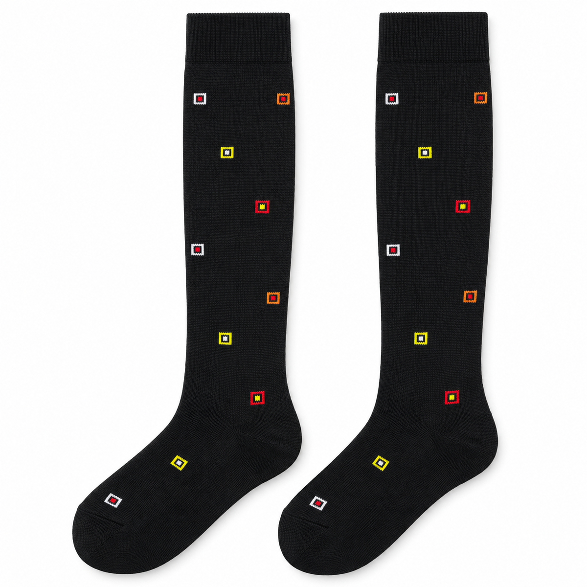 Calcetines largos de algodón cálido - Negro