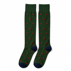 Calze lunghe caldo cotone - Verde