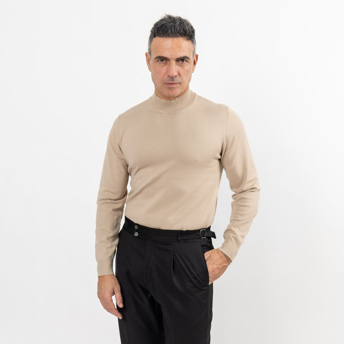 Dolcevita Mezzo Collo - Beige
