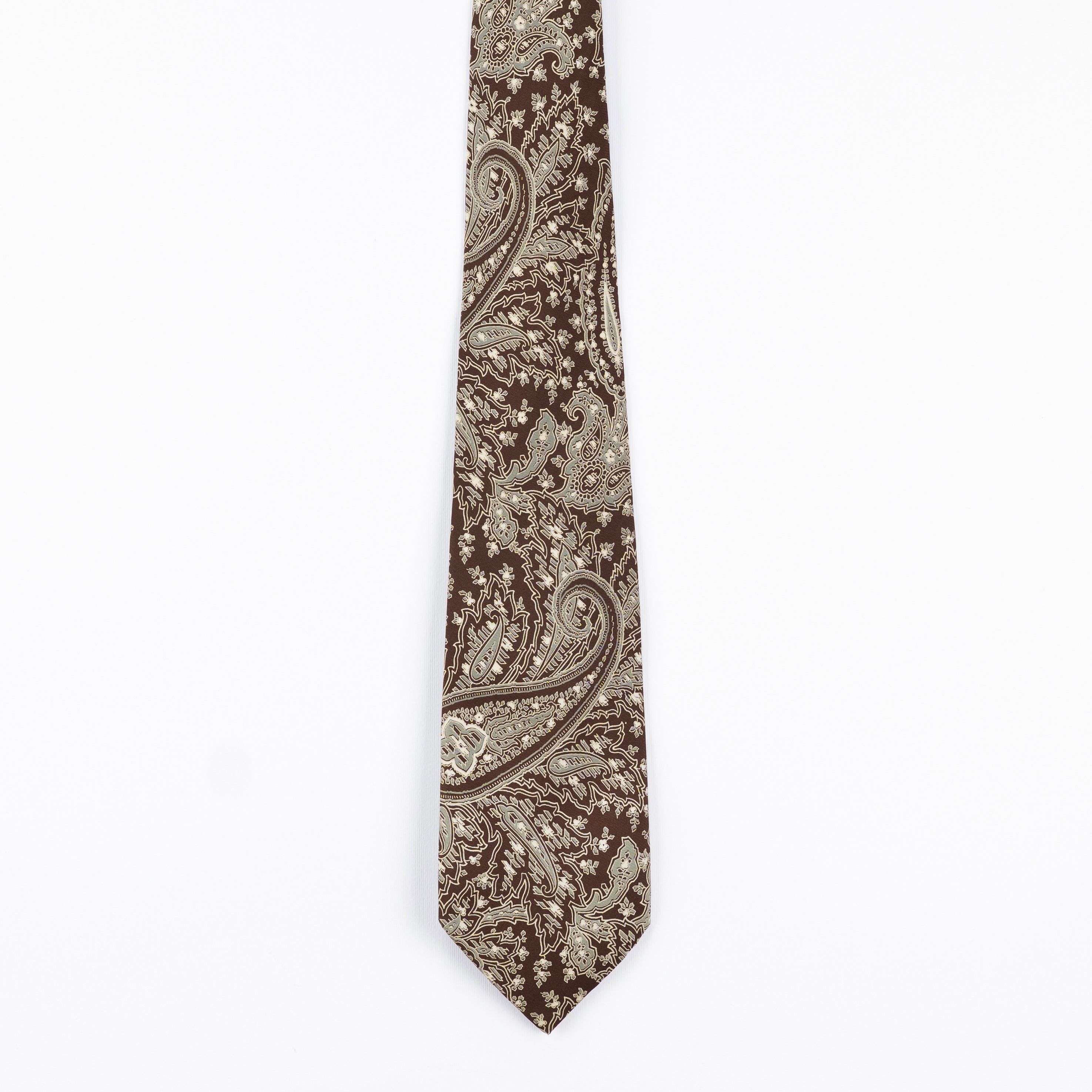 Cravatta fantasia Paisley  - 9 cm