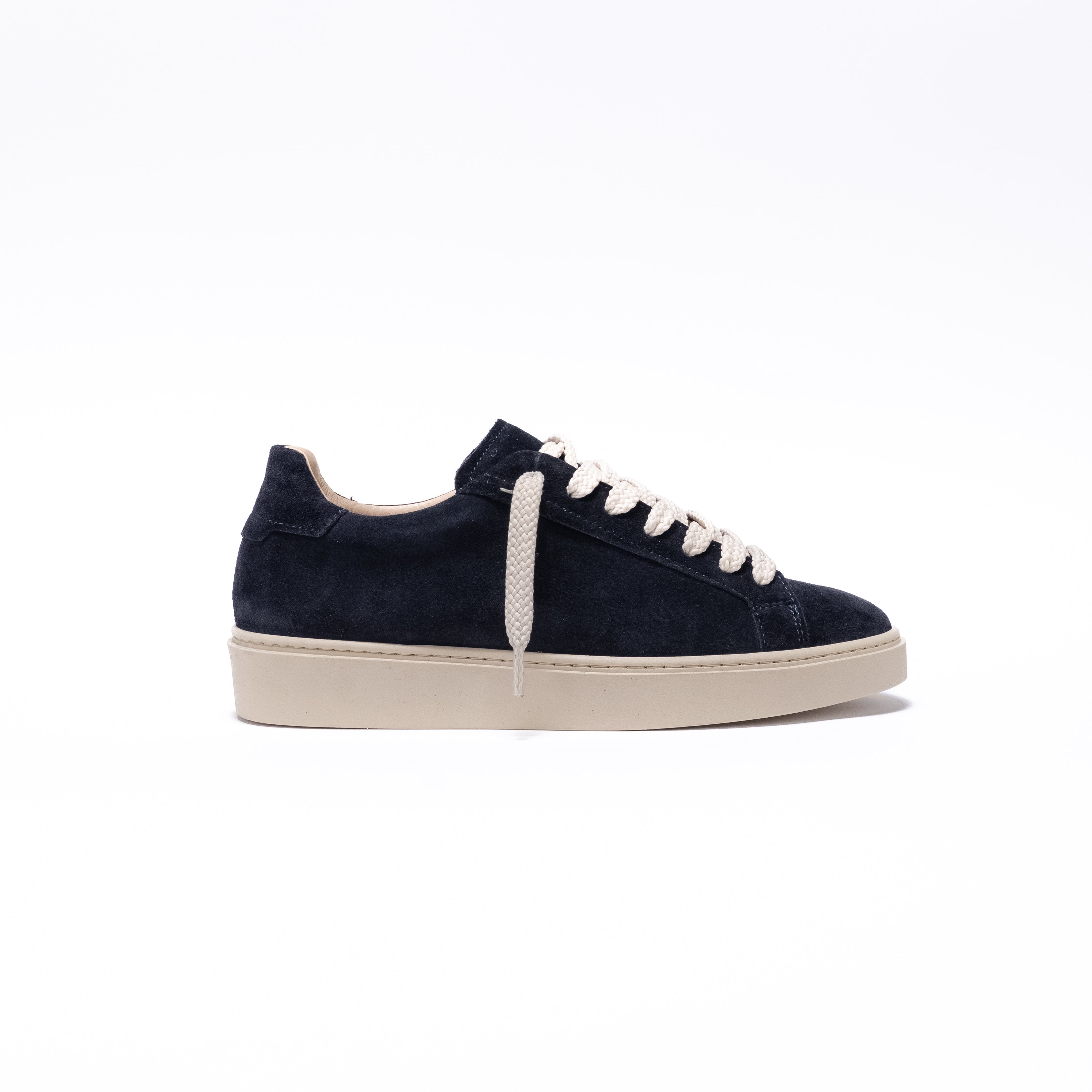 Sneaker Essenziale in Camoscio - Blu