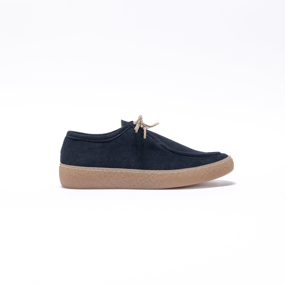Ingegnere in camoscio con fondo crepe - Blu