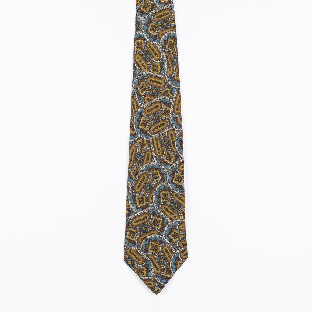 Cravatta fantasia Paisley -  9 cm