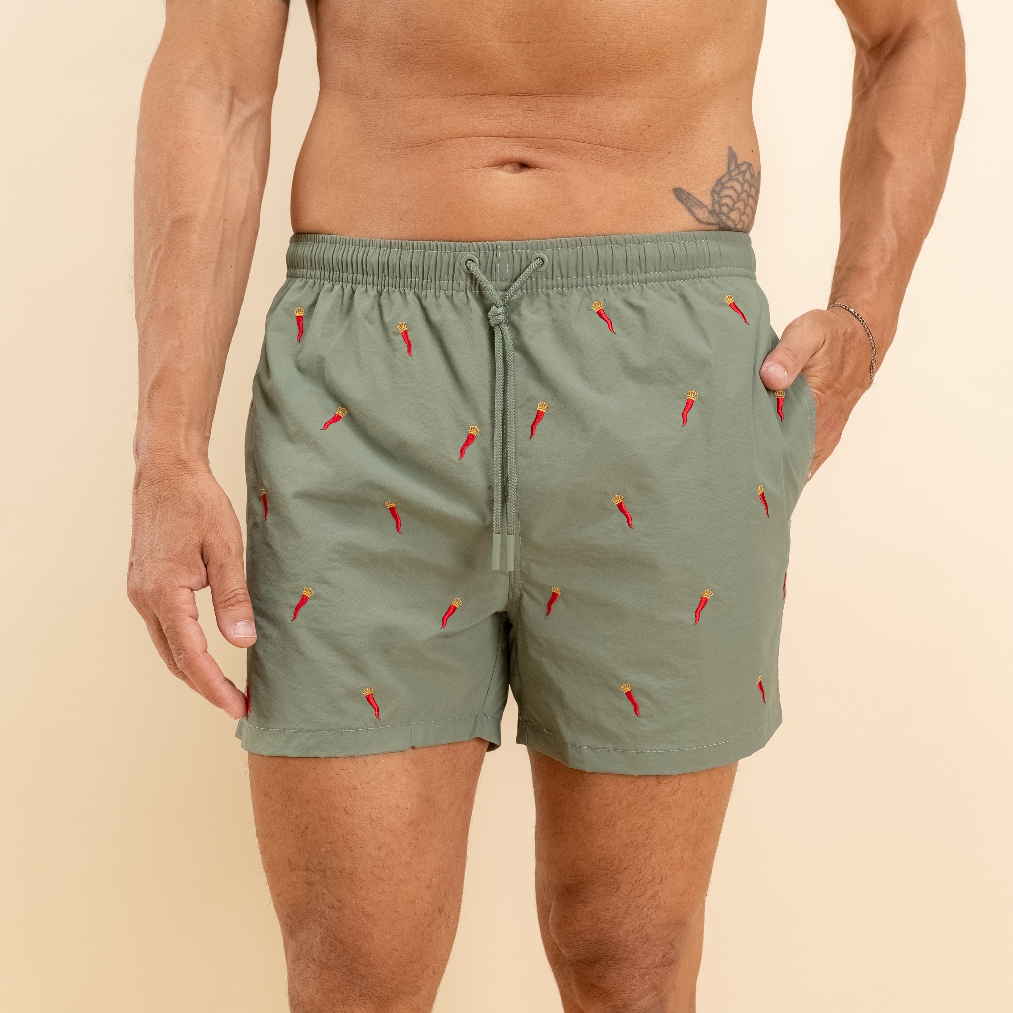 Costume da bagno a fantasia - Militare