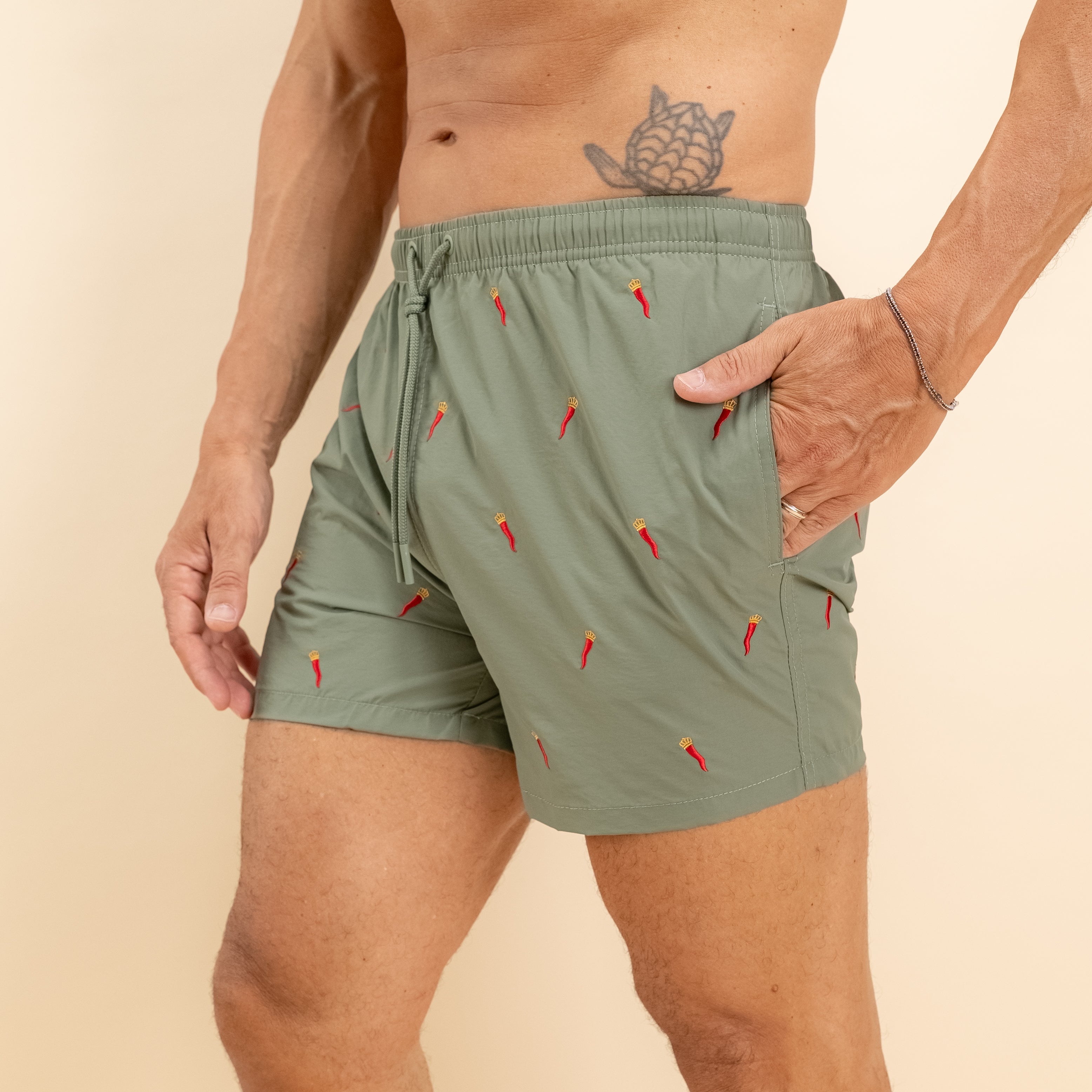 Costume da bagno a fantasia - Militare