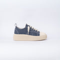 Zapatillas de lona con cordones oversize - Vaqueros