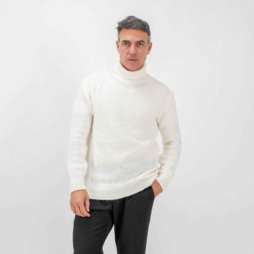 Cárdigan de hilo con botones - Ice