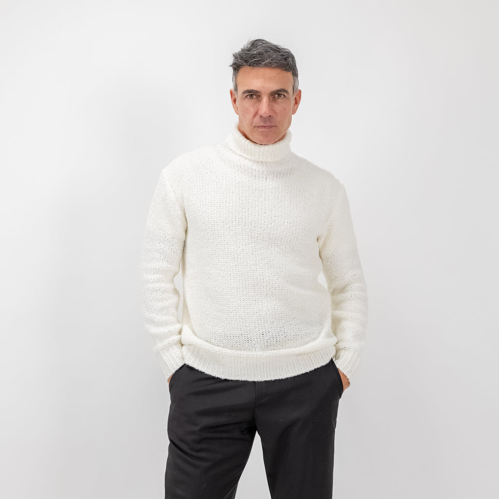 Cárdigan de hilo con botones - Ice