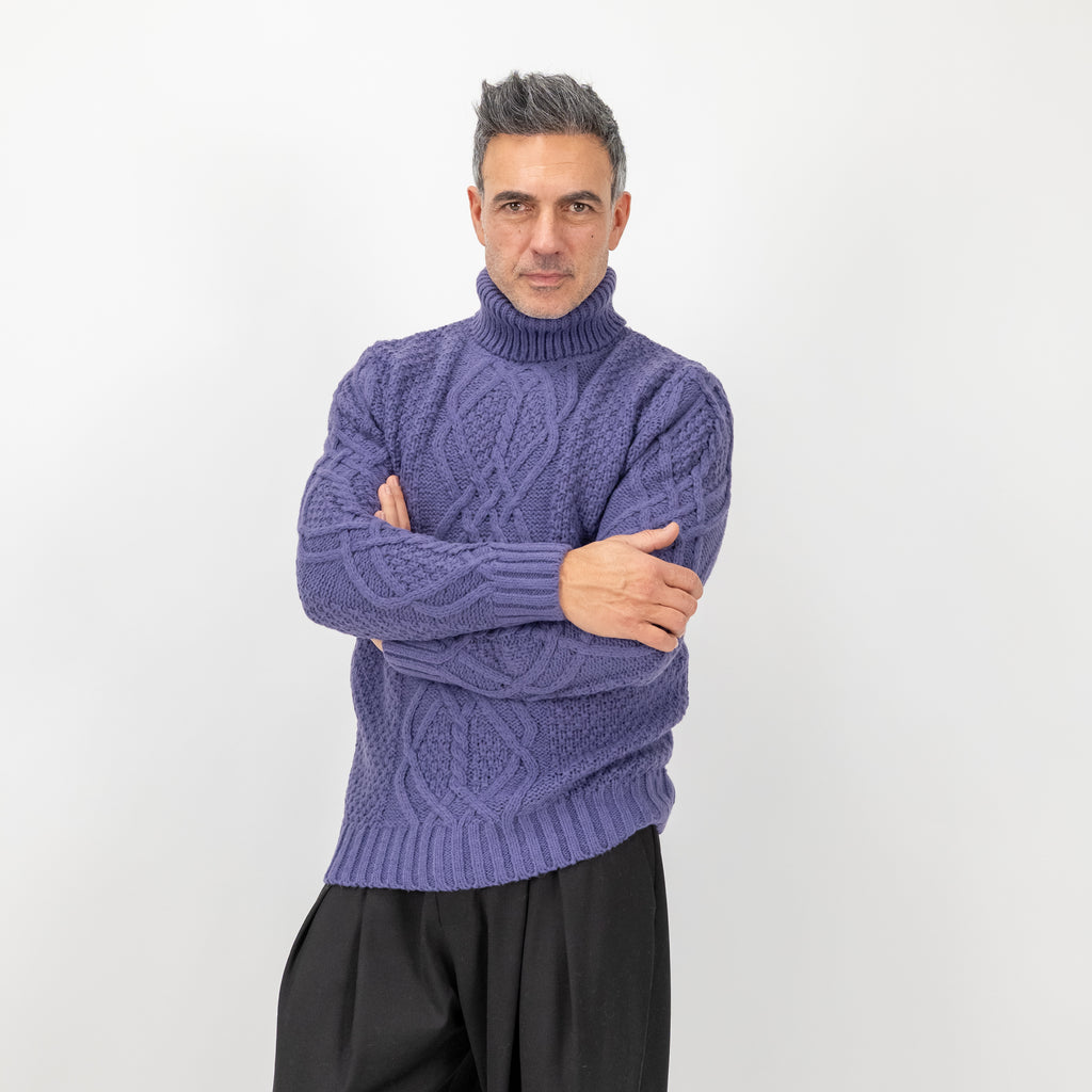 Cárdigan de hilo con botones - Ice