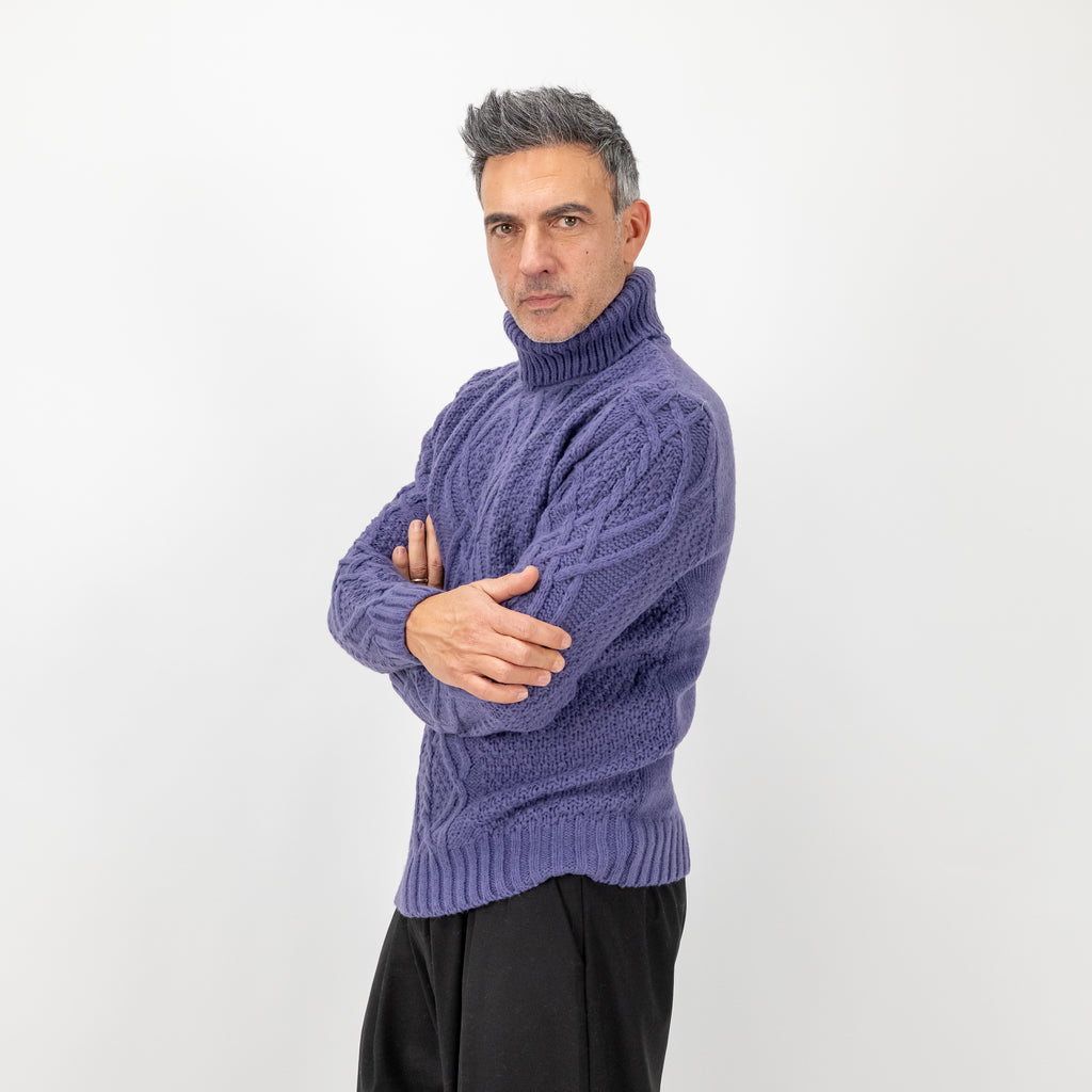 Cárdigan de hilo con botones - Ice