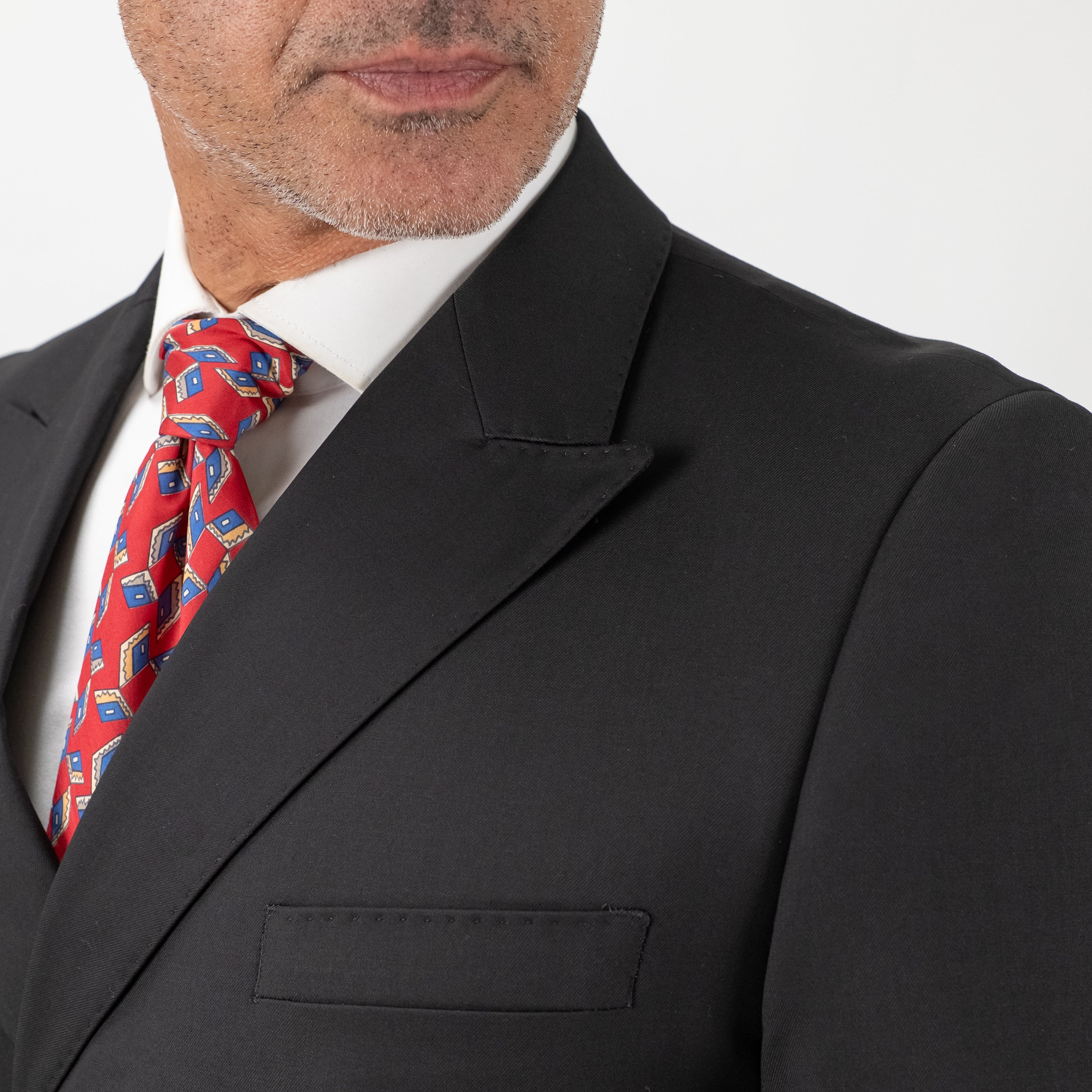 Abito doppiopetto classico - Nero