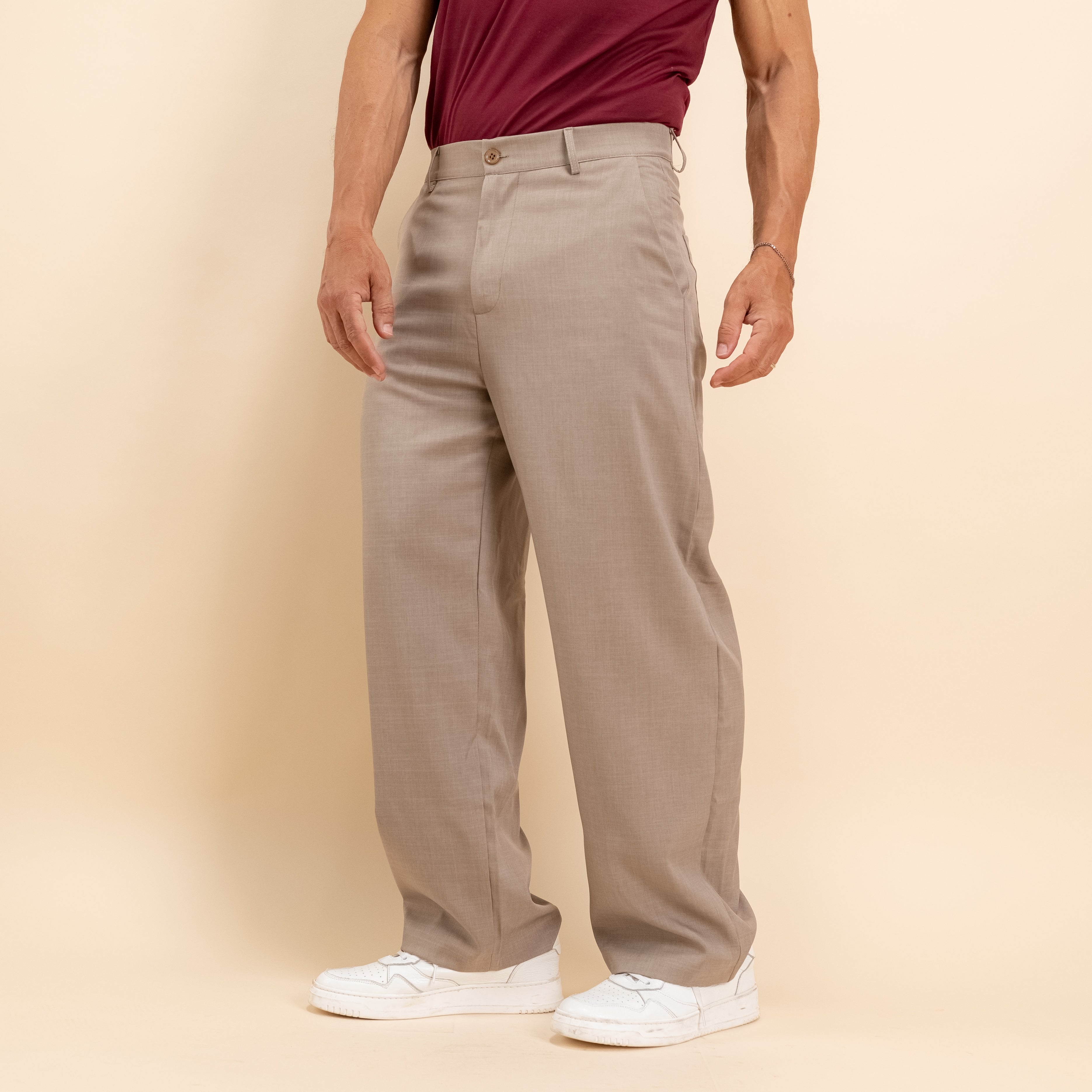 Pantalone palazzo fondo largo - Fango