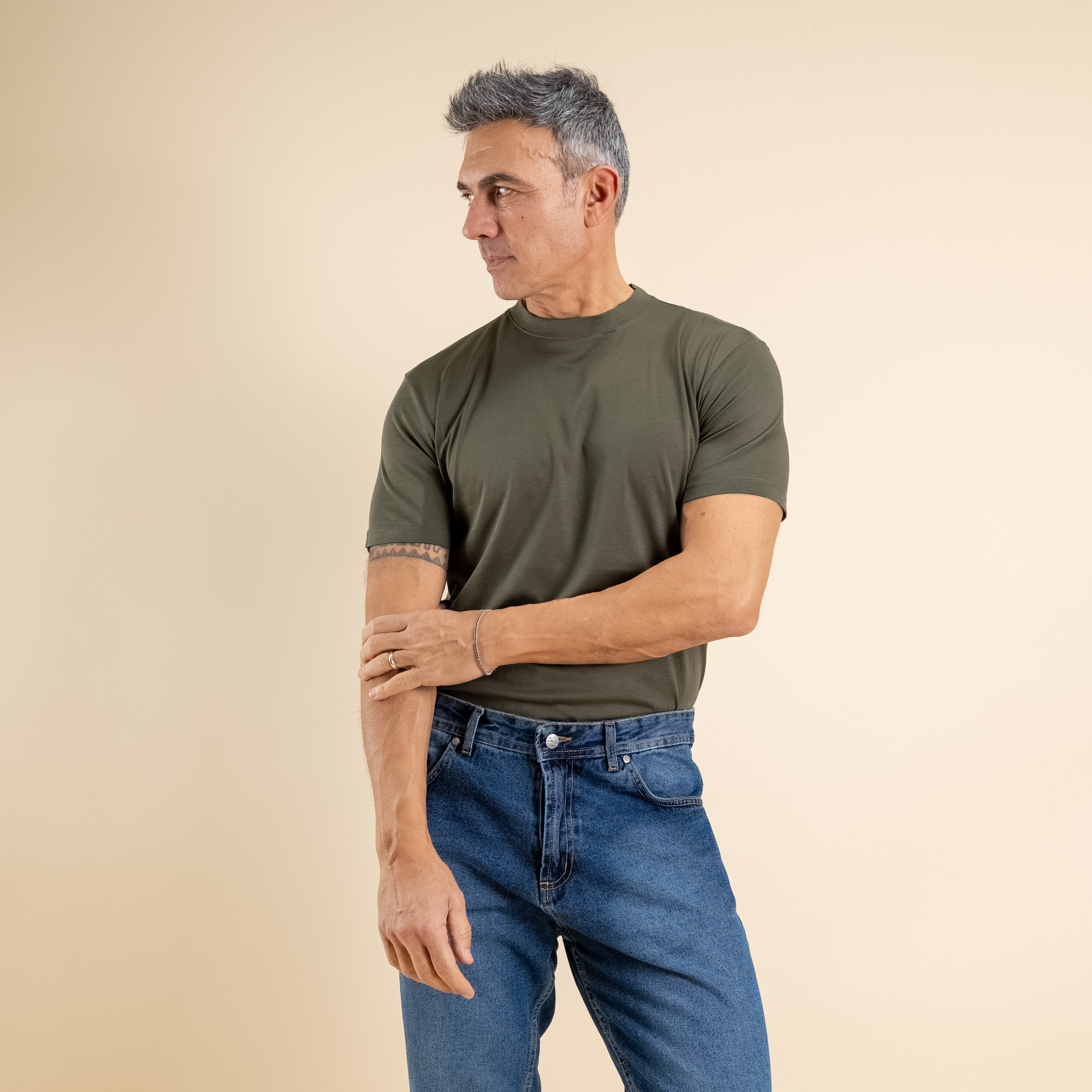 Cárdigan de hilo con botones - Ice