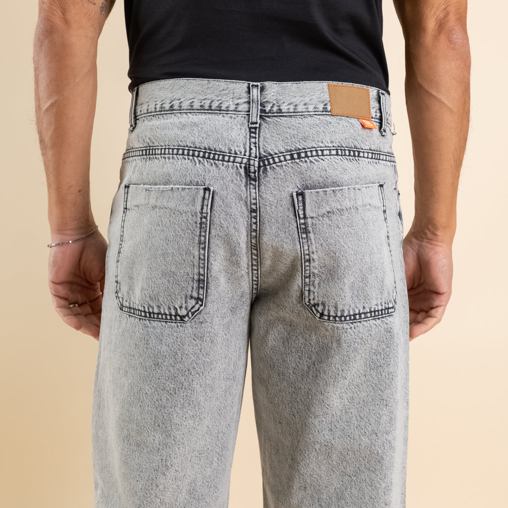 Jeans baggy fit - Grigio