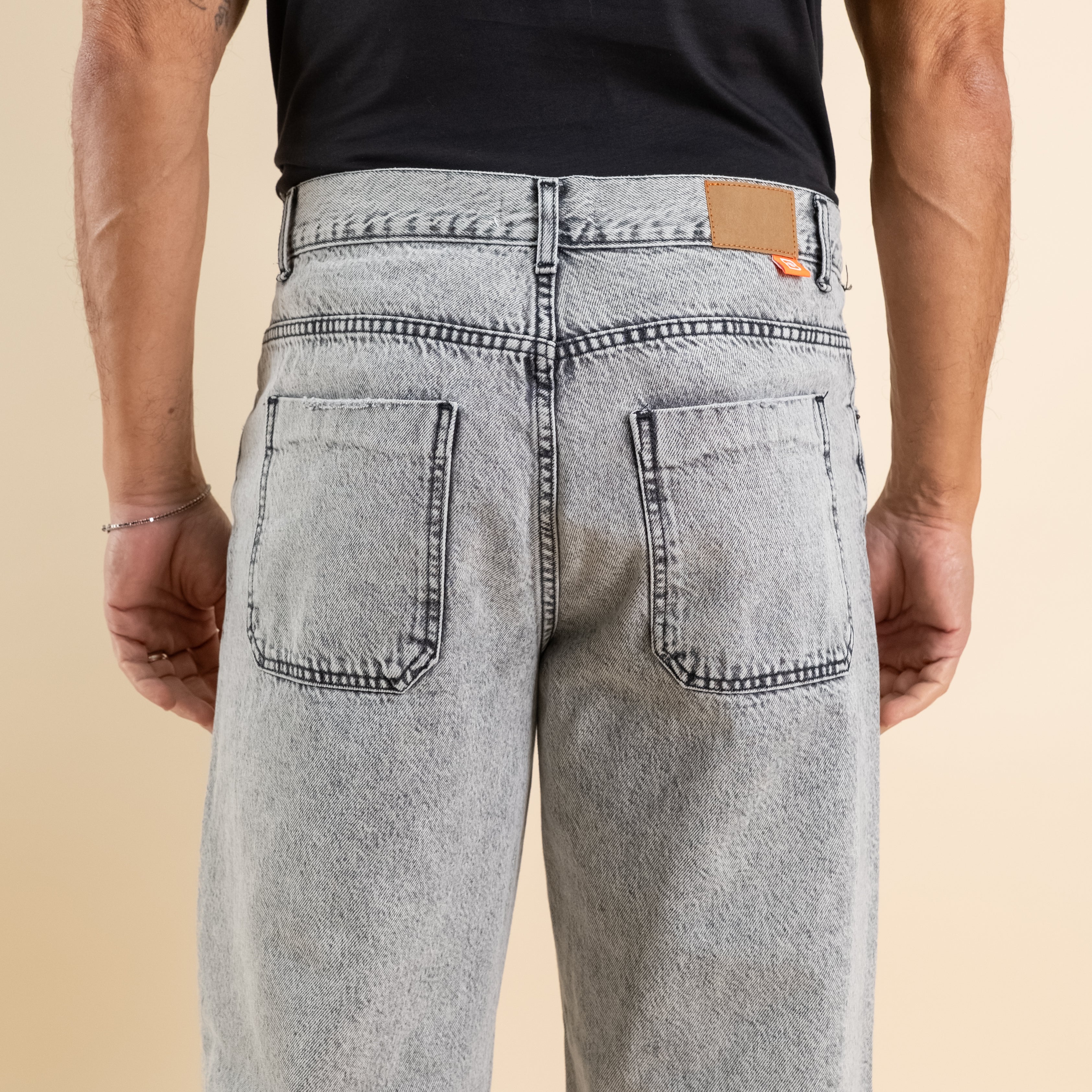 Jeans baggy fit - Grigio