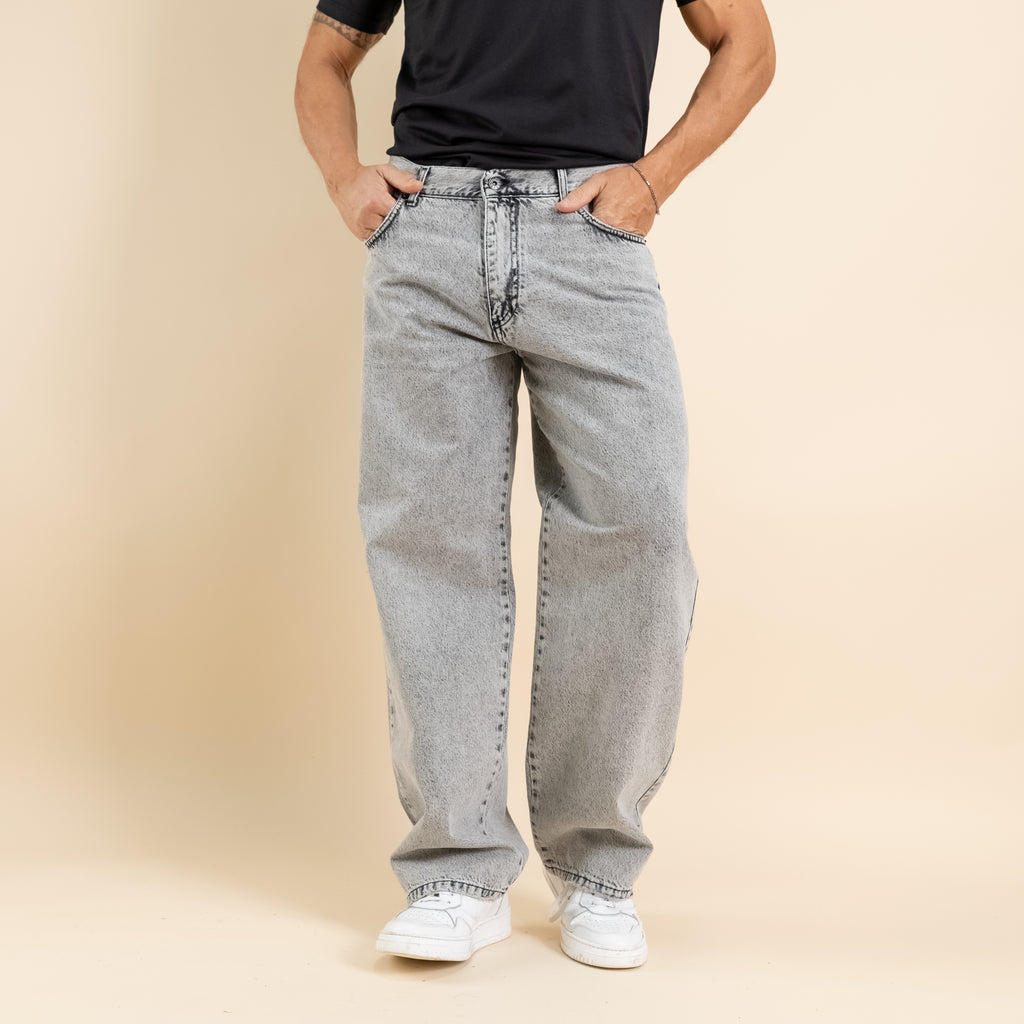 Jeans baggy fit - Grigio