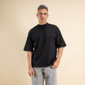 T-shirt oversize cropped - Nero