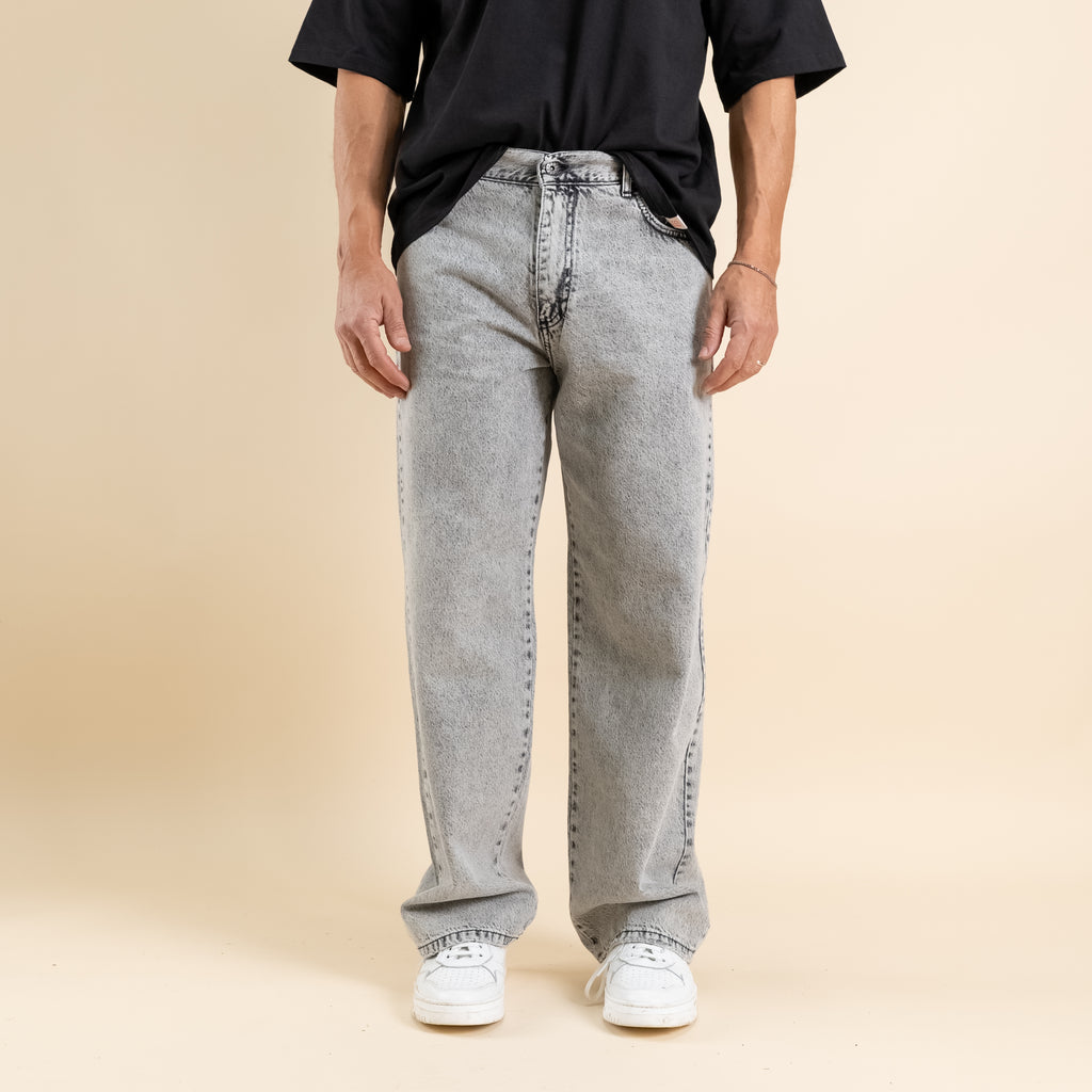 Jeans baggy fit - Grigio