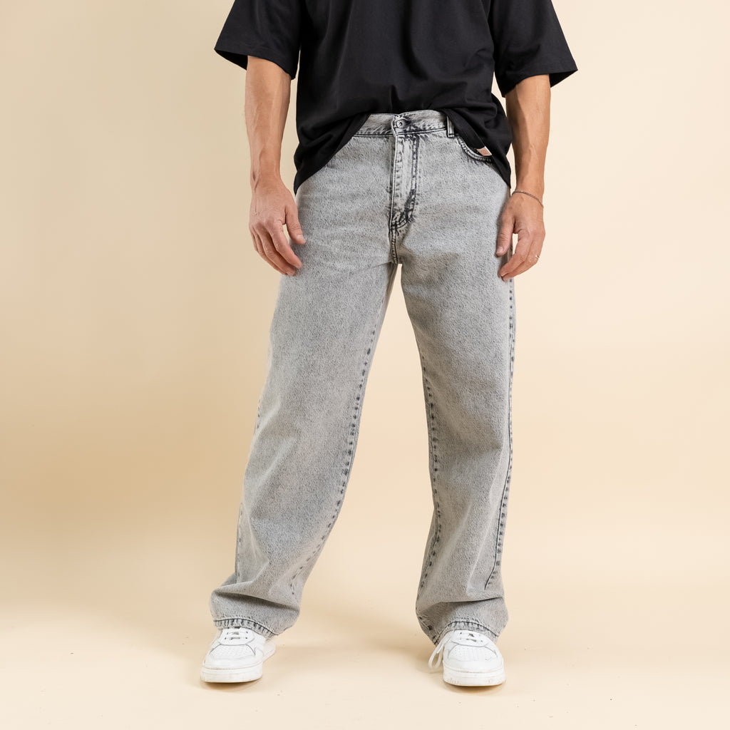 Jeans baggy fit - Grigio