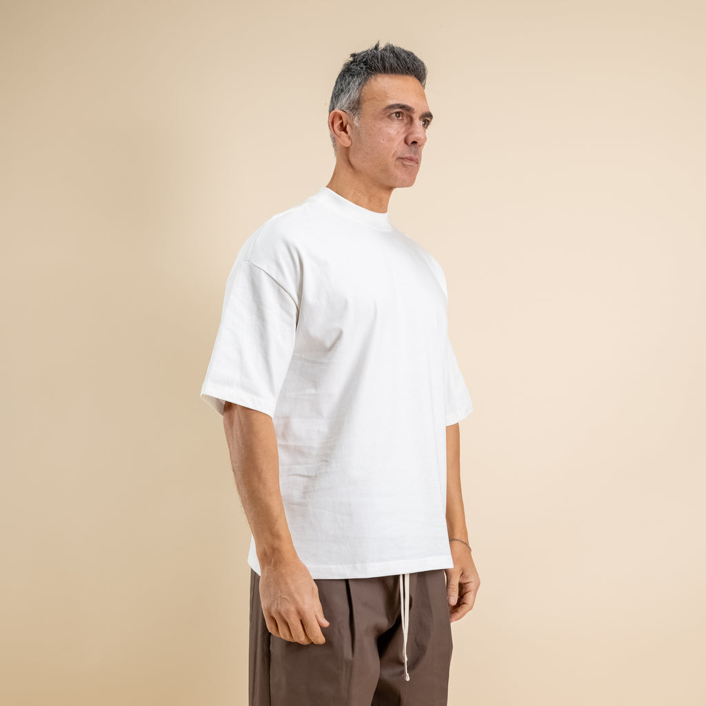 T-shirt oversize cropped - Bianco