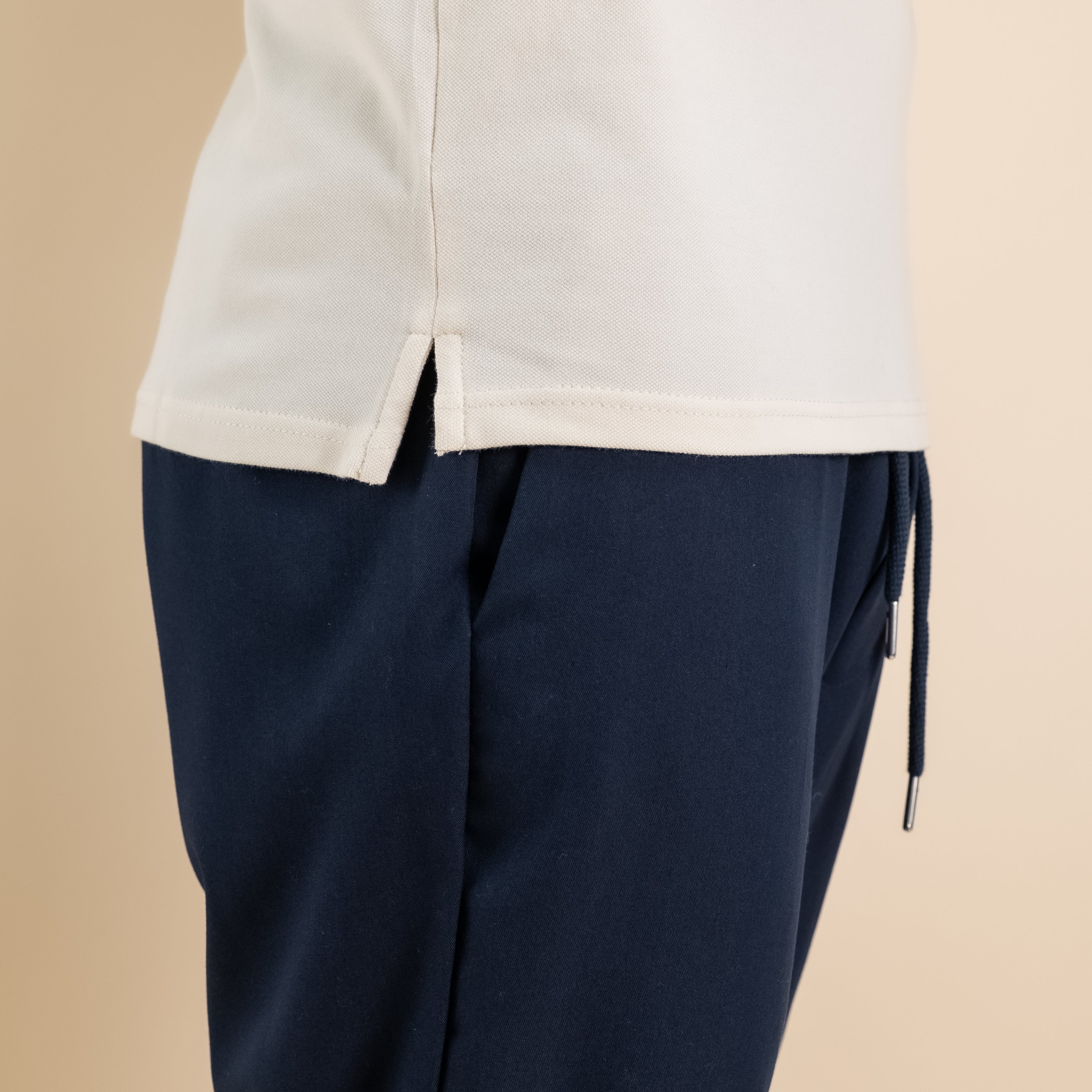 Polo in cotone Piquet - Beige