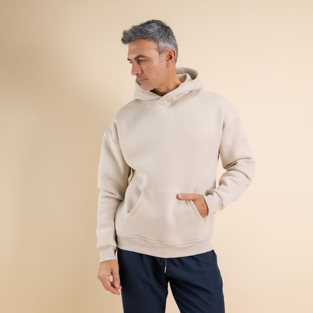 Felpa basic - Beige