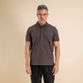Polo in cotone Piquet - Marrone