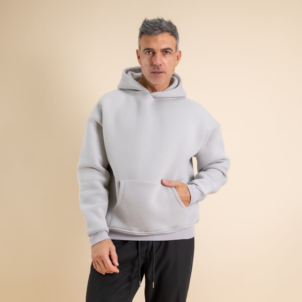 Felpa basic - Grigio
