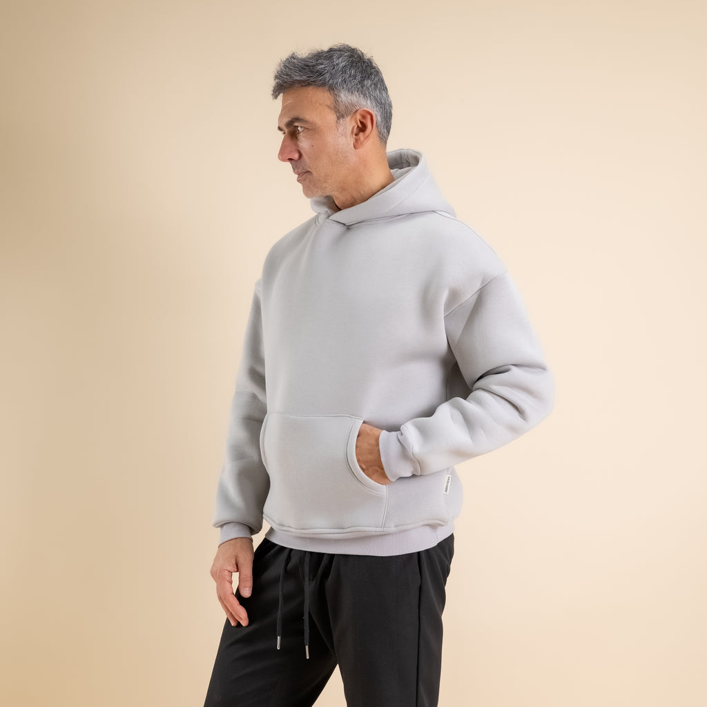 Felpa basic - Grigio