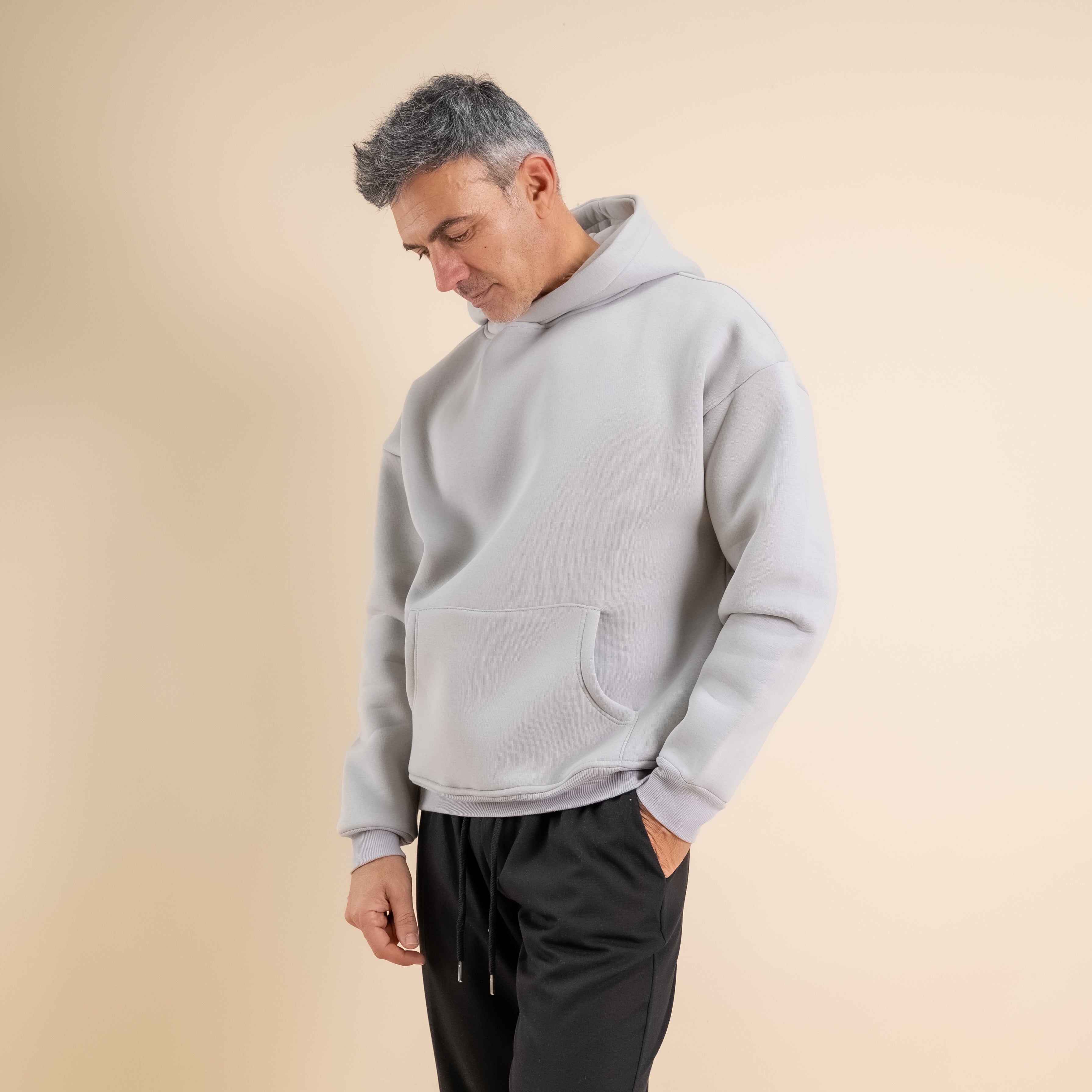 Felpa basic - Grigio