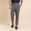 Pantalone classico slim - Grigio