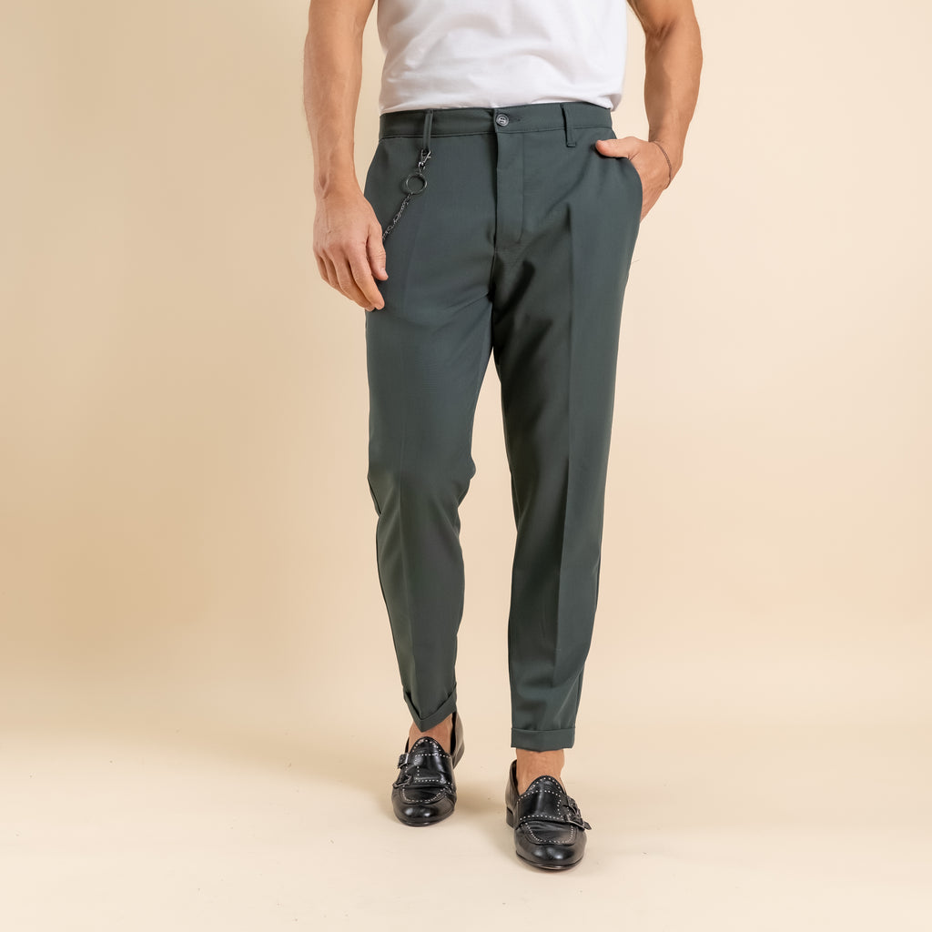 Pantalone chino - Verde