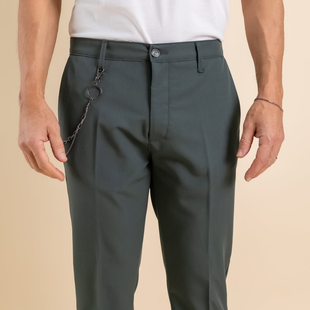 Pantalone chino - Verde