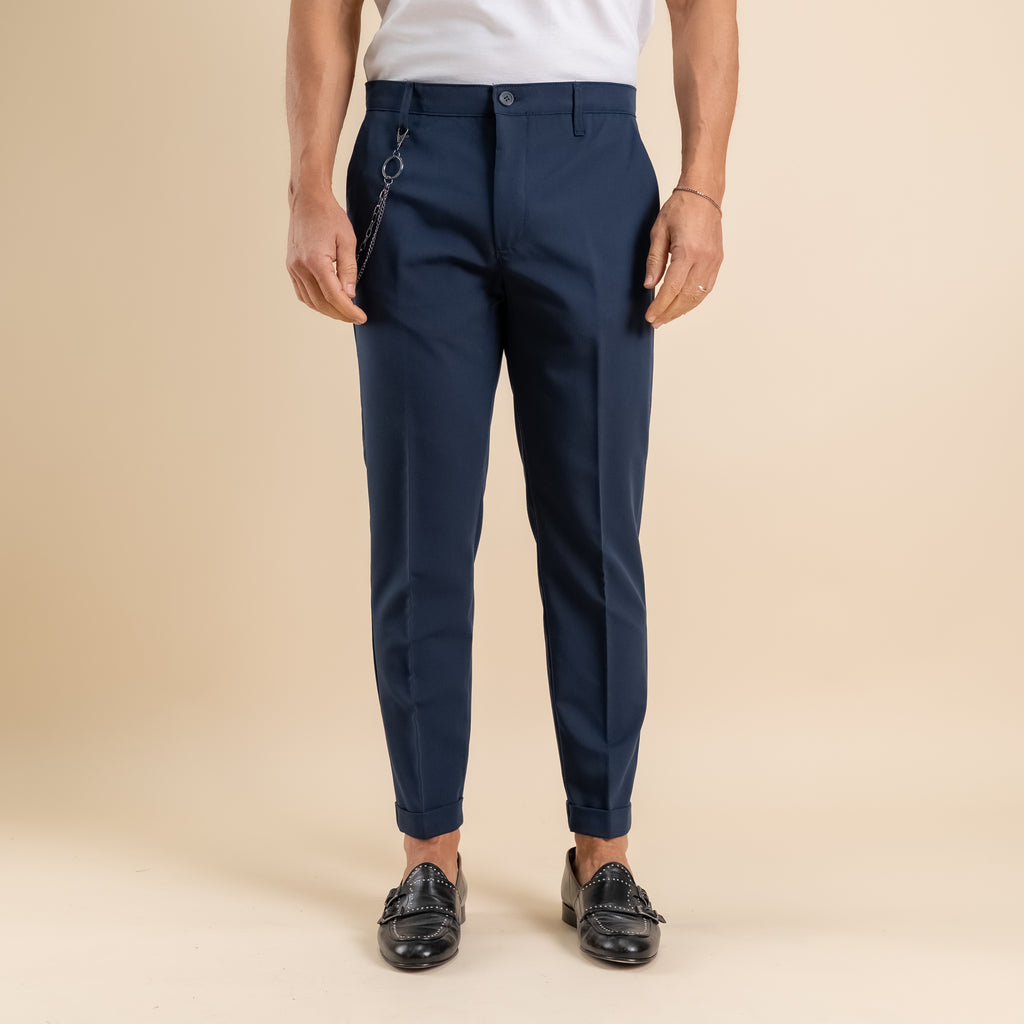 Pantalone chino - Blu