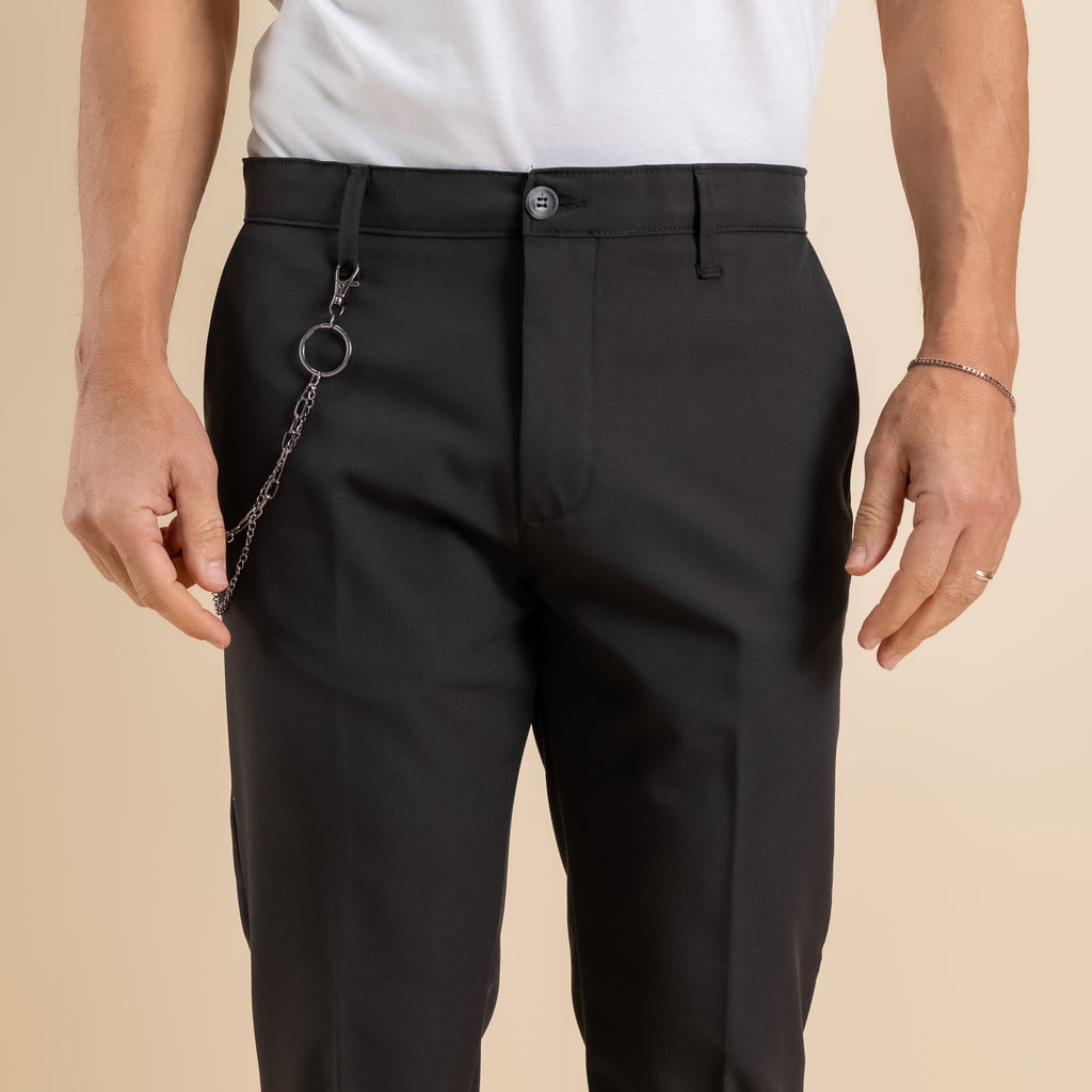 Pantalone chino - Nero