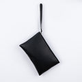 Hammered Clutch Bag - Black