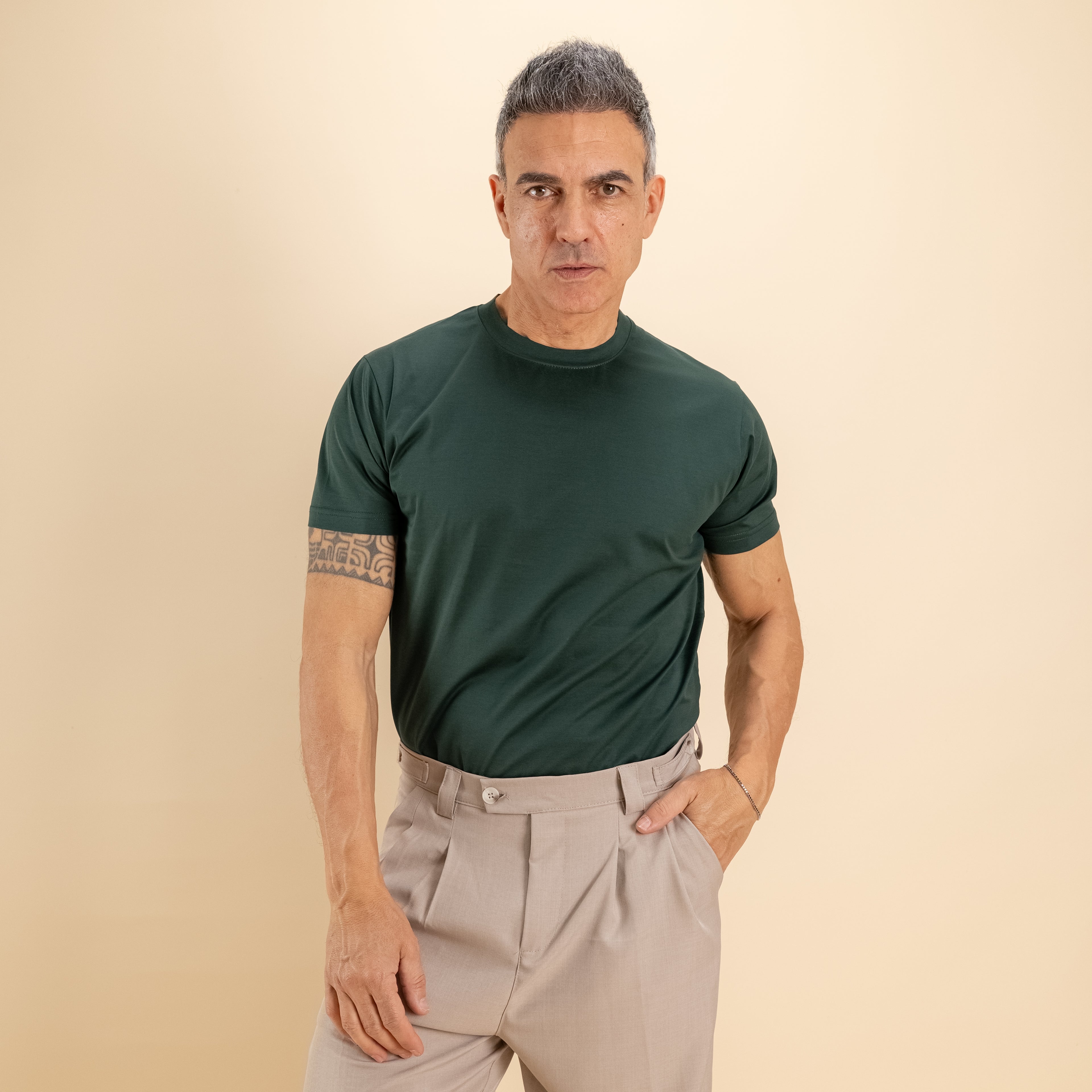 Camiseta isla escocesa - Blanco