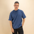 T-shirt comfy fit - Blu